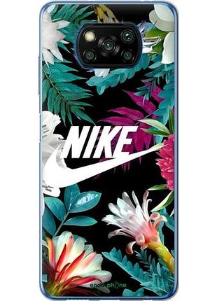 Чехол на xiaomi poco x3 nike сяоми поко х3