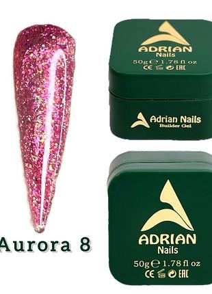 Aurora gel #8 - adrian nails