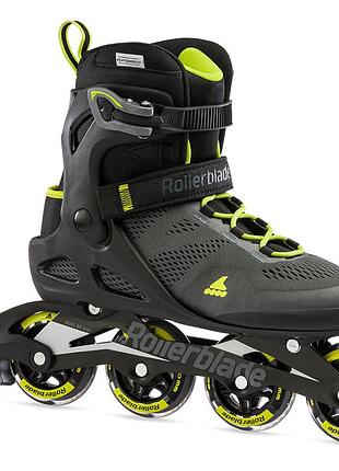 Ролики rollerblade macroblade 80 black-lime розмір 29