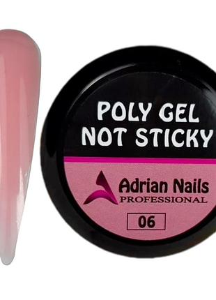 Poly gel not sticky 06 (полі гель без липкого шару) - 15грам 30грам