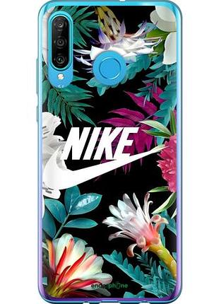 Чехол на huawei p30 lite nike