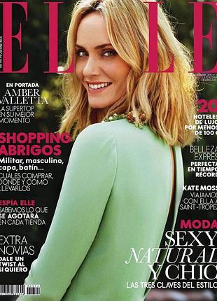 Журнал elle espana (november 2012) - эмбер валлетта, кейт мосс, журналы эль испания, мода-стиль