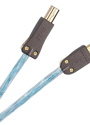Usb шнур supra usb 2.0 excalibur a-b 2m
