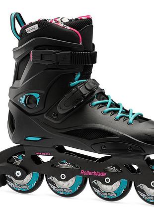 Ролики rollerblade rb cruiser w black-aqua розмір 25