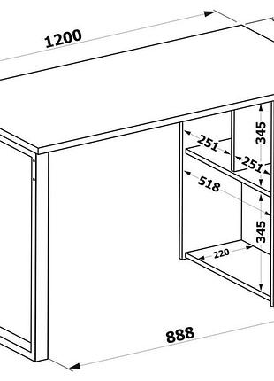Письменный стол xdesk-201 3