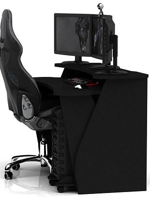 Увеличивающийся геймерский стол, хgamer mustang черный