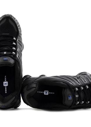 N*ke shox tl black blue 2