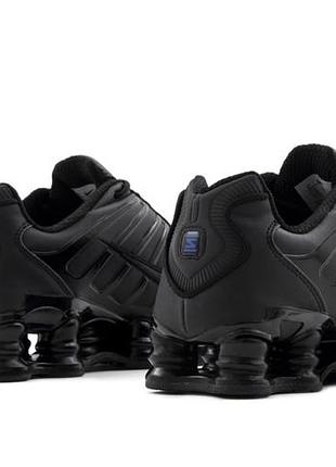 N*ke shox tl black blue 4