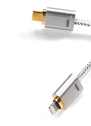 Цифровий кабель type-c to lightning dd hifi mfi09s 10 см