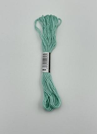 Нитки муліне 964 light baby blue для вишивання