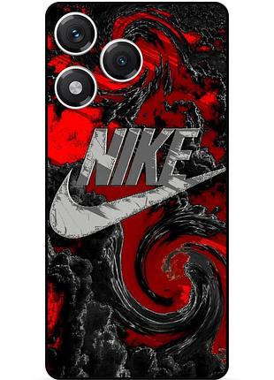 Чехол силиконовый бампер для huawei honor 400 lite с картинкой nike найк