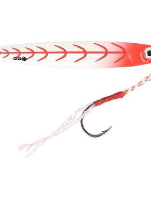 Пилькер golden catch dasher 209 glow 10g с поводком и тройником для ловли саргана, ставриди, луфаря, жереха, судака