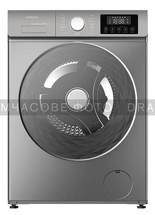 Прально-сушильна машина ardesto wdmw-85idgbd фронтальна, 8(5)кг, 1200, а+++, 57.2см, дисплей, пара, інвертор, сірий