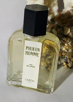 Эксклюзив! редкость! pour un homme de caron eau de toilette, 4.5 мл, оригинал, винтаж