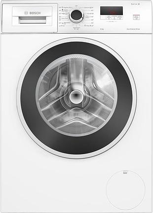 Стиральная машина bosch wge03200by фронтальная, 8кг, 1200, a, 59см, дисплей, белый