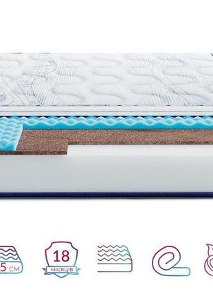 Матрас highfoam largo slim cocos new new, размер 180x200 см