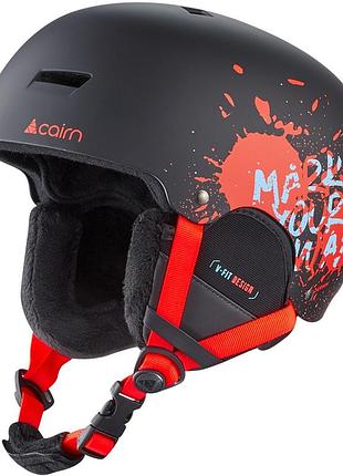 Шолом cairn darwin jr black fire paint розмір 55-56