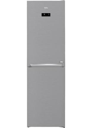 Холодильник beko rcna386e40zxbn с нижн. мороз., 203x60x67, xолод.отд.-215л, мороз.отд.-143л, 2дв., e, nf, дисплей, нерж