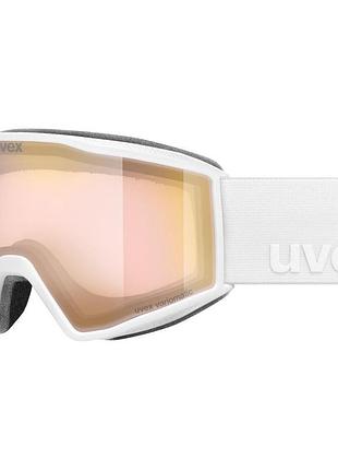 Гірськолижна маска uvex blast v white matt/rose-clear s1-3