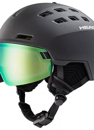 Гірськолижний шолом head radar 5k photo mips black '26 розмір 60-63