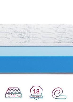 Матрас highfoam largo opti slim new скрутка, размер 70x160 см