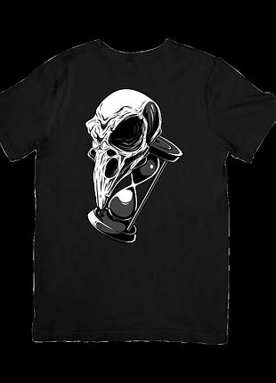 Футболка череп и песочные часы (skull and hourglass)