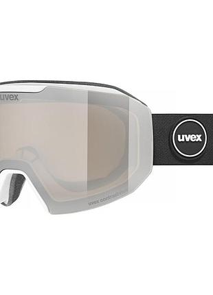 Гірськолижна маска uvex evidnt attract fm white matt mirror silver s2, s1