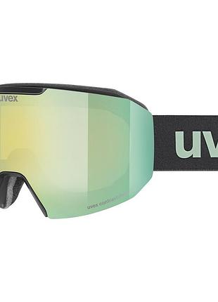 Гірськолижна маска uvex evidnt attract s black matt/mirror opal s2, s1