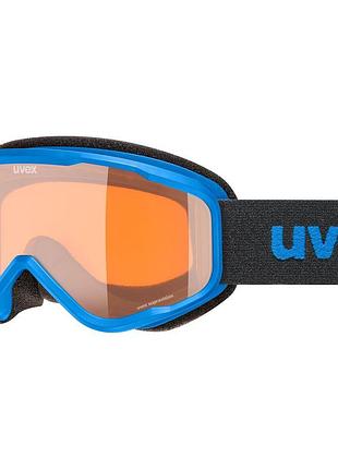 Гірськолижна маска uvex speedy nova blue/lasergold s2