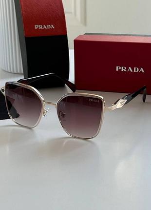 Окуляри жіночі від сонця prada сонячні брендові очки для дівчини прада сонцезахисні окуляри для жінки