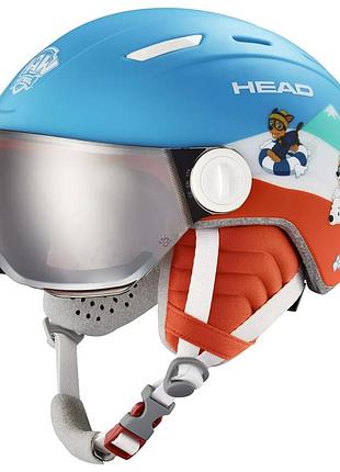 Шолом з візором head mojo visor paw patrol '26 розмір 52-56