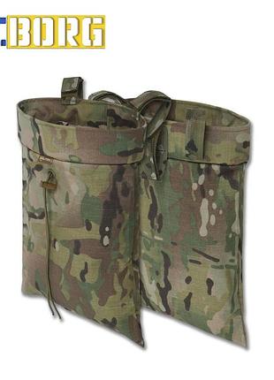 Тактический итог под сброс рулонного 35х25 militex cordura original usa multicam