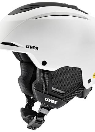 Гірськолижний шолом uvex resolution mips white-black розмір eu-52-55