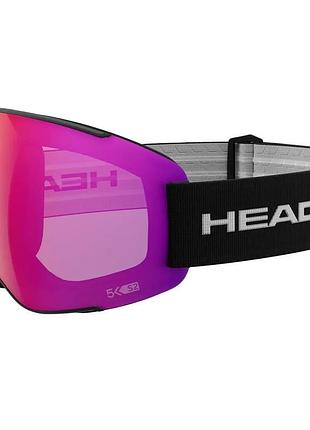 Лижна маска head magnify 5k black red '26