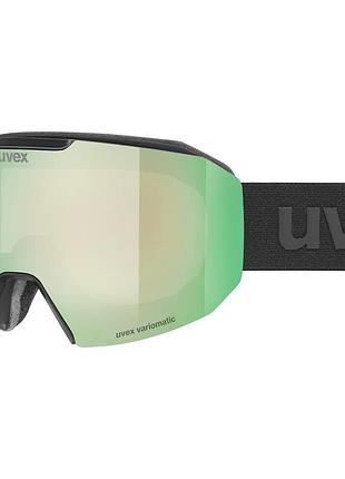 Гірськолижна маска uvex evidnt attract s v black matt/mirror green s1?–?s3