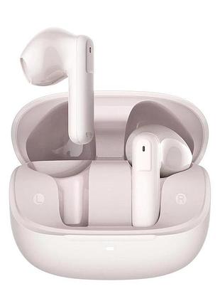 Наушники tws mibro earbuds 5, bt 5.4, enc, ipx4, sbc, aac, touch control, светло-розовый