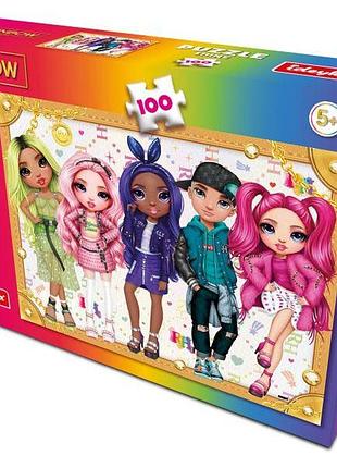 Пазлы rainbow high shine, 100 элементов 2
