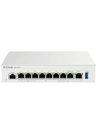 Мультисервисный маршрутизатор d-link dbr-600-p, 7x2.5ge lan poe, 1x2.5ge lan/wan poe, 1x2.5ge wan, 1xusb 3.0, 120вт