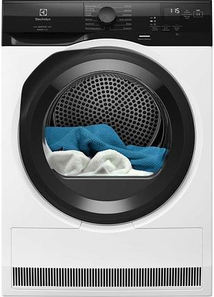 Сушильная машина electrolux тепловой насос, 8кг, d, 64см, дисплей, белый