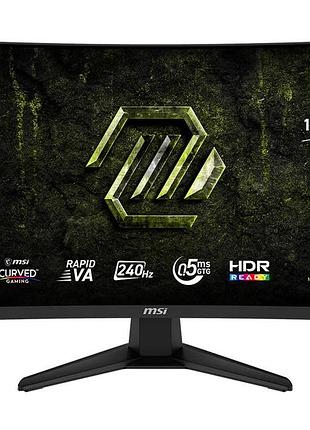 Монітор msi 27" mag 275cf-x24 2xhdmi, dp, audio, va, 240hz, 0.5ms, srgb 111%, curved, adaptivesync
