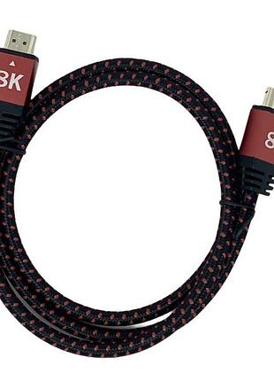 Hdmi кабель airbase bl-hdr21 hdmi 2.1 8k 1м