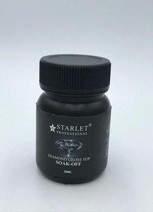 Топ diamond gloss starler professional ( без липкого слоя),топ даймонд старлет без липкого слоя, 50 мл