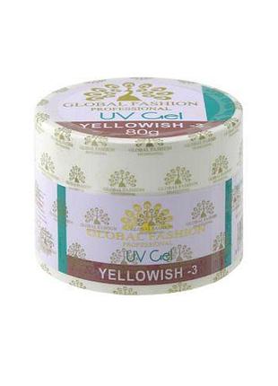 Гель для нарощування нігтів global fashion professional uv gel 80 мл