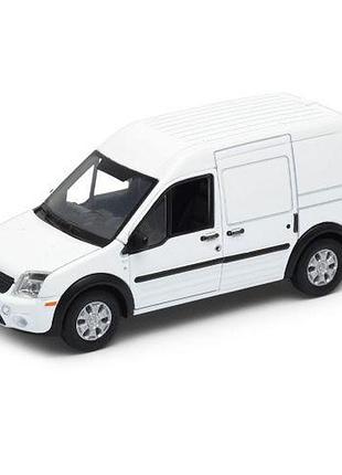 Машина металлическая - ford transit connect (белый)