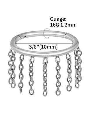 Титановый кликкер astm f-136 ' chains '