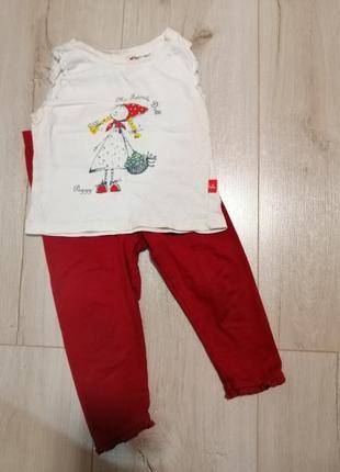 Костюм, лосінки, футболка