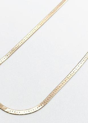 Серебряная цепочка, размер 45 см x 0,25 см, вес: 4.7 г