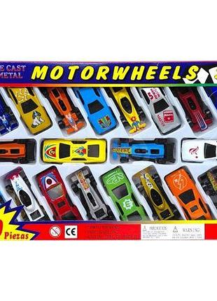 Набор машинок "motor wheels" 20 шт