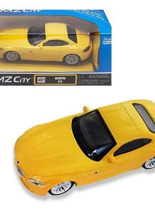 Машинка "bmw z4", желтый
