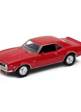 Машина металева — chevrolet camaro z28 1968 (червоний)